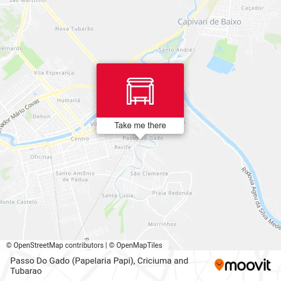 Passo Do Gado (Papelaria Papi) map