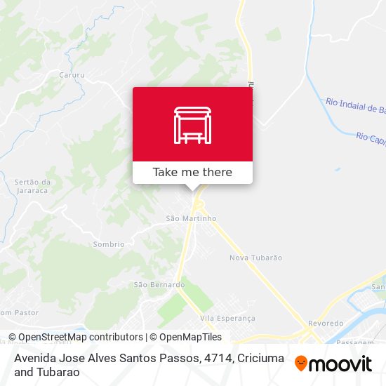 Avenida Jose Alves Santos Passos, 4714 map