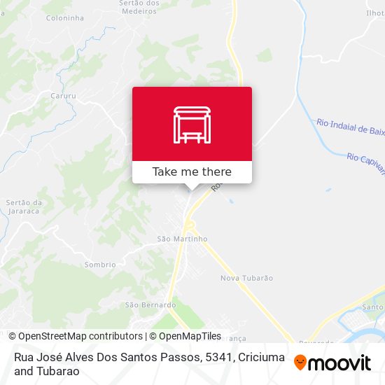 Rua José Alves Dos Santos Passos, 5341 map