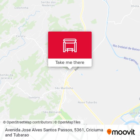 Avenida Jose Alves Santos Passos, 5361 map