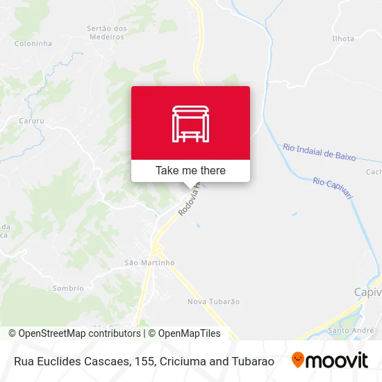 Rua Euclides Cascaes, 155 map