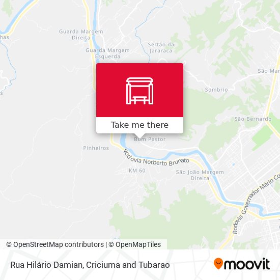 Rua Hilário Damian map