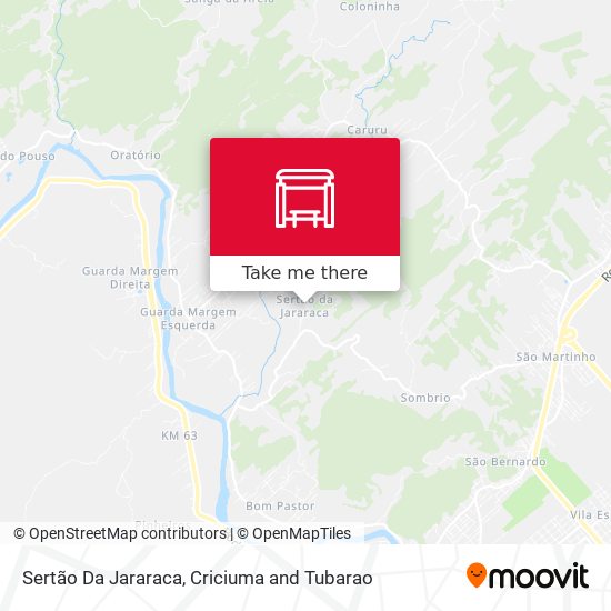 Sertão Da Jararaca map