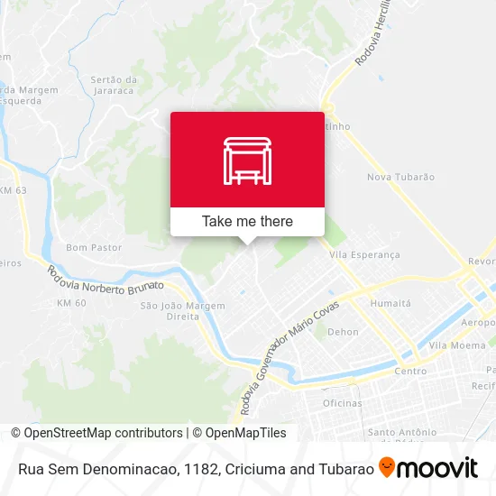 Rua Sem Denominacao, 1182 map