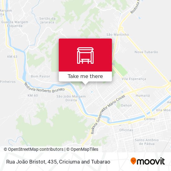 Rua João Bristot, 435 map