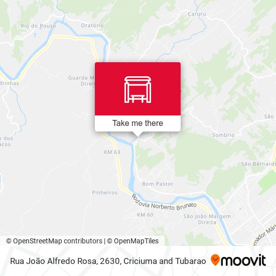 Rua João Alfredo Rosa, 2630 map