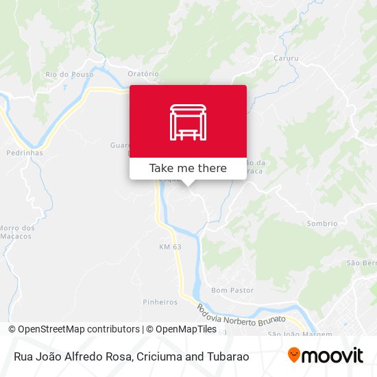 Rua João Alfredo Rosa map