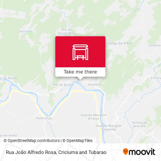 Rua João Alfredo Rosa map