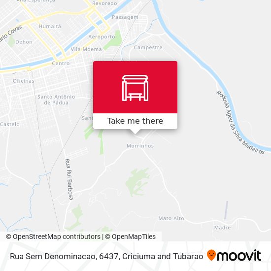 Rua Sem Denominacao, 6437 map