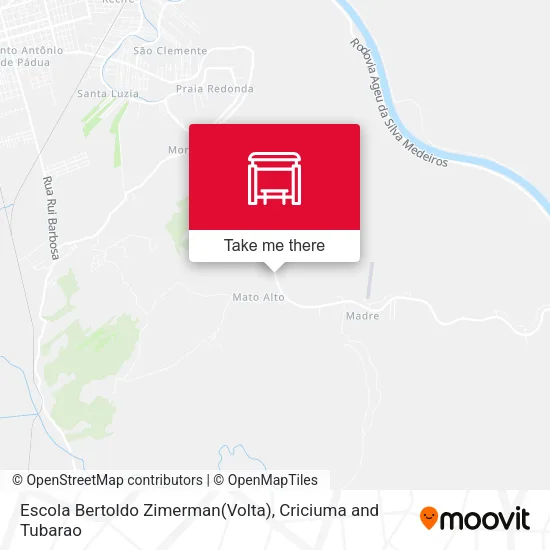 Escola Bertoldo Zimerman(Volta) map