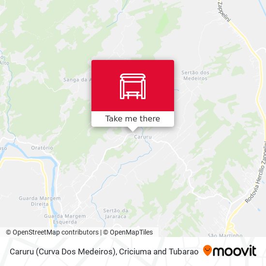 Caruru (Curva Dos Medeiros) map