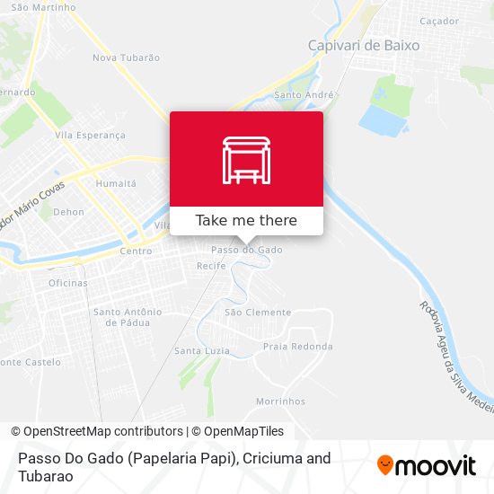 Passo Do Gado (Papelaria Papi) map