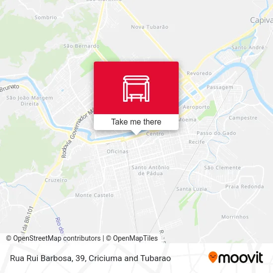 Rua Rui Barbosa, 39 map