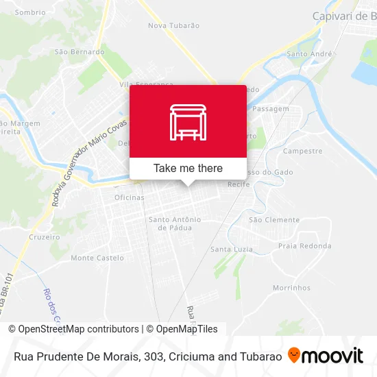 Rua Prudente De Morais, 303 map