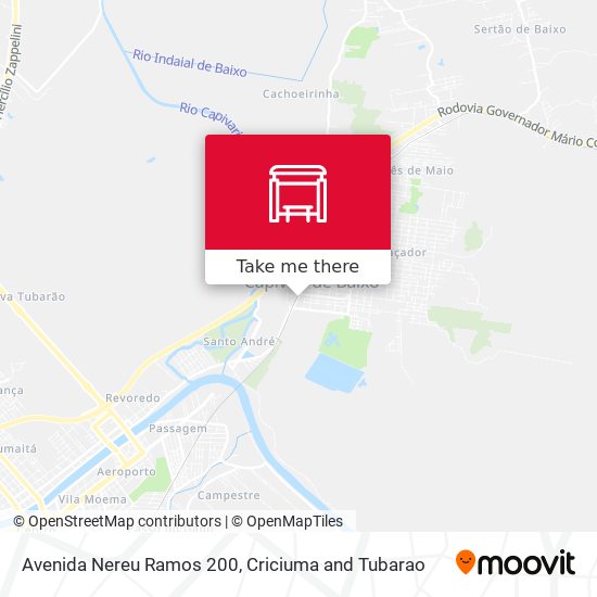 Avenida Nereu Ramos 200 map