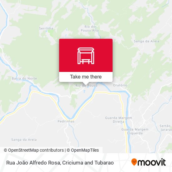 Rua João Alfredo Rosa map