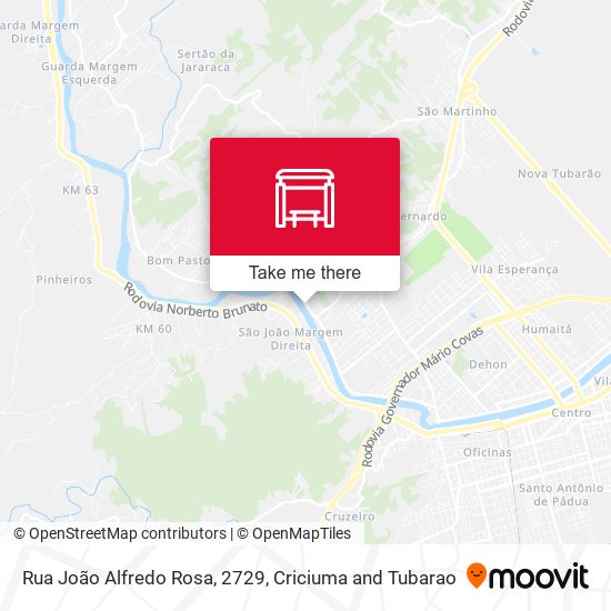 Rua João Alfredo Rosa, 2729 map