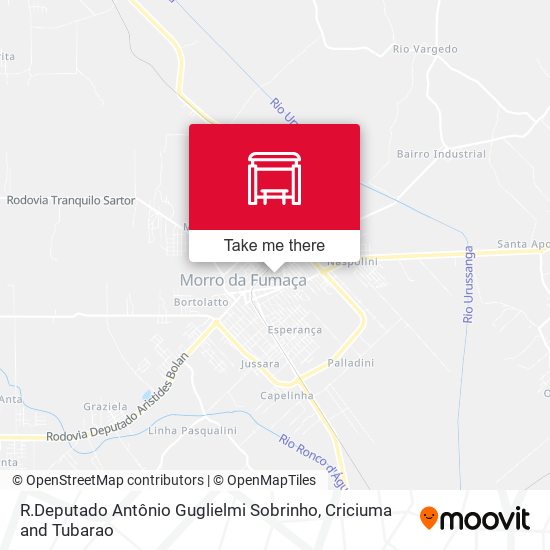 R.Deputado Antônio Guglielmi Sobrinho map