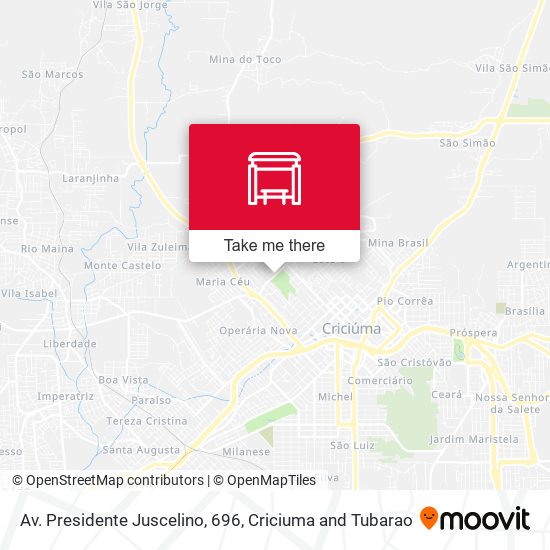 Av. Presidente Juscelino, 696 map