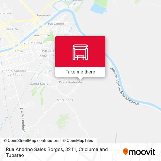Rua Andrino Sales Borges, 3211 map
