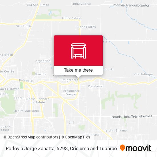 Rodovia Jorge Zanatta, 6293 map