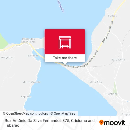 Rua Antônio Da Silva Fernandes 375 map