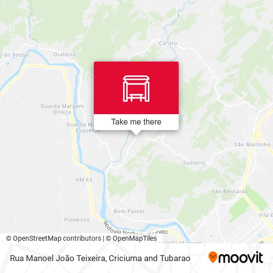 Rua Manoel João Teixeira map