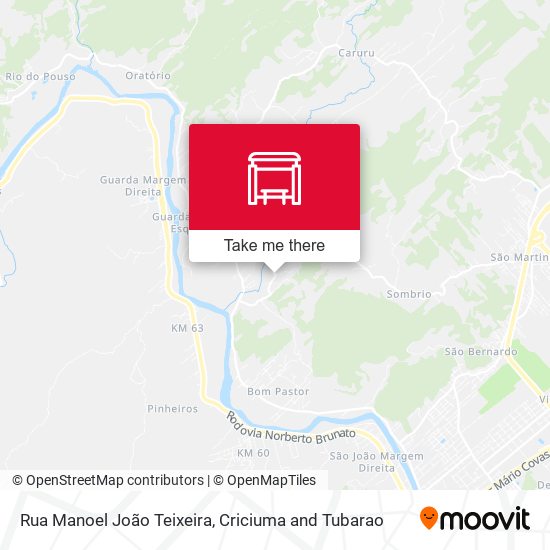 Rua Manoel João Teixeira map