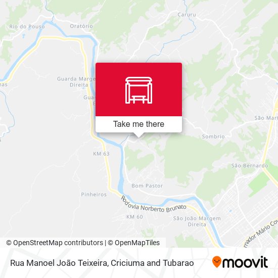Rua Manoel João Teixeira map