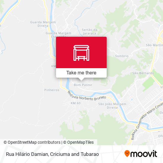Rua Hilário Damian map