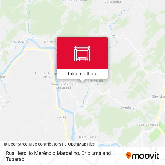 Rua Hercilio Merêncio Marcelino map