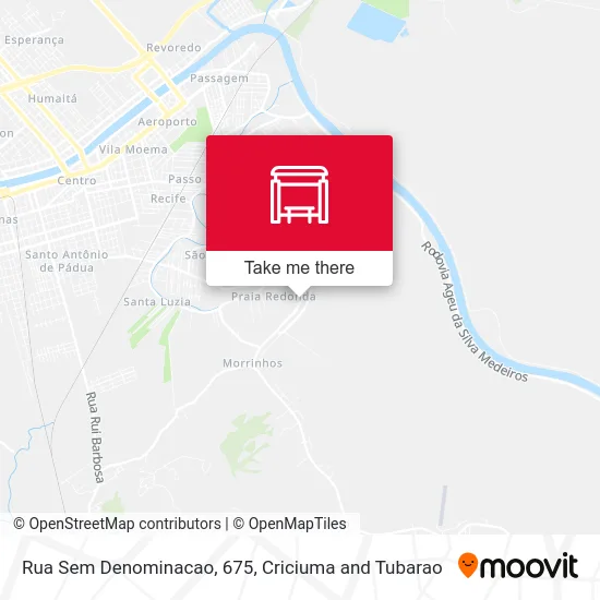 Rua Sem Denominacao, 675 map
