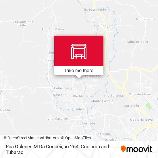 Rua Oclenes M Da Conceição 264 map