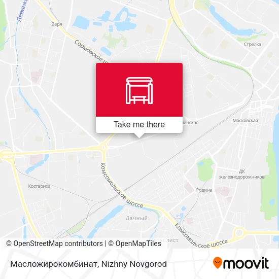 Масложирокомбинат map