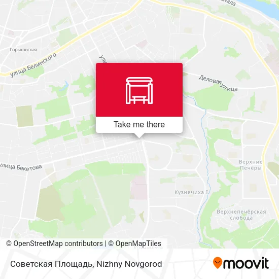 Советская Площадь map