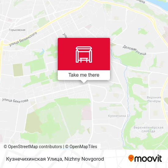 Кузнечихинская Улица map