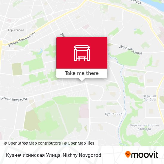 Кузнечихинская Улица map