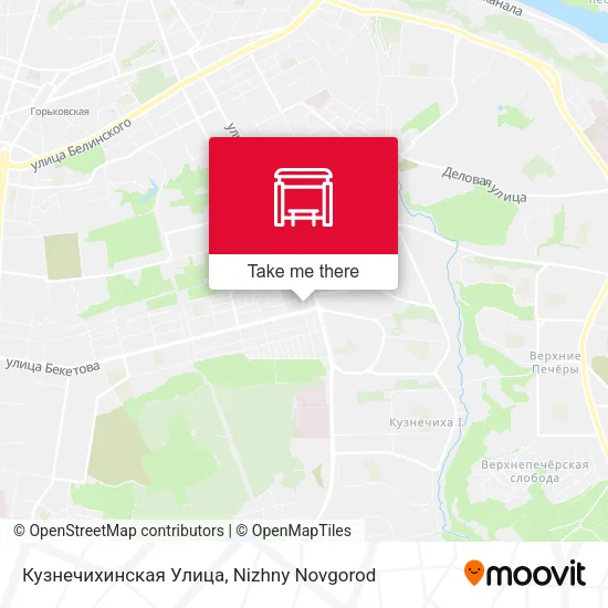 Кузнечихинская Улица map