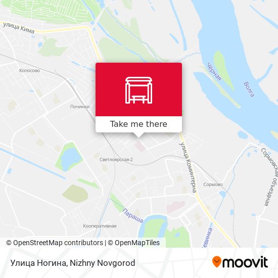 Улица Ногина map