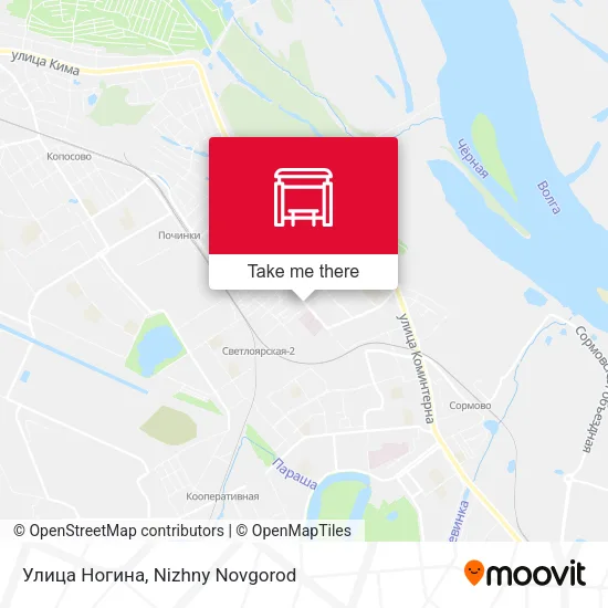 Улица Ногина map