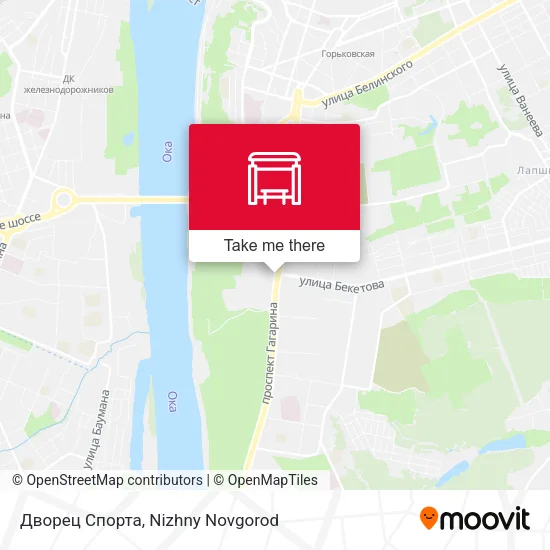 Дворец Спорта map