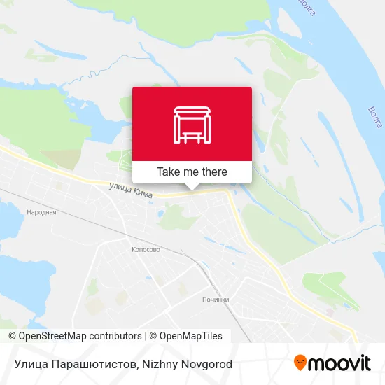 Улица Парашютистов map