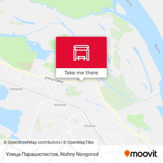 Улица Парашютистов map