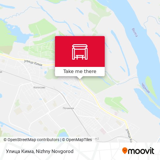 Улица Кима map