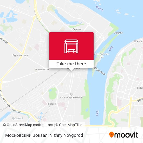 Московский Вокзал map