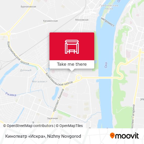 Кинотеатр «Искра» map