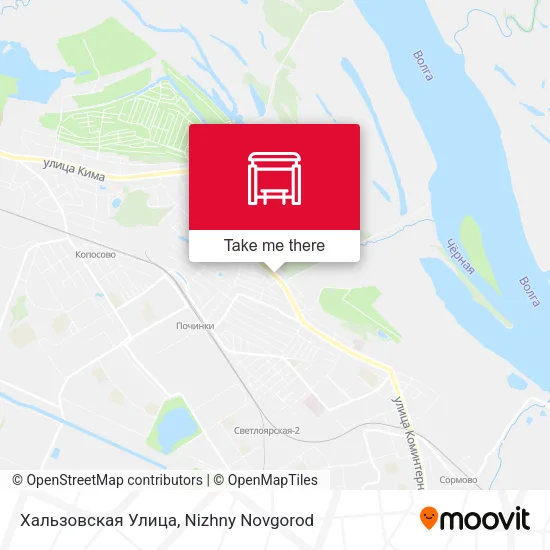Хальзовская Улица map