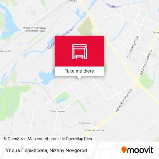 Улица Пермякова map