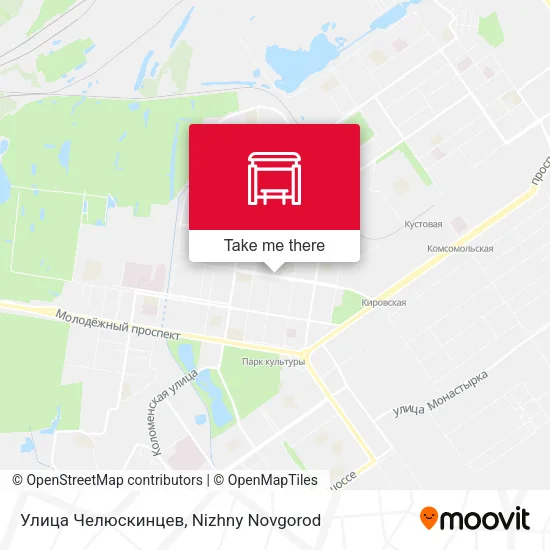 Улица Челюскинцев map