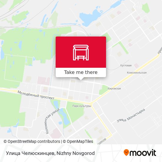 Улица Челюскинцев map